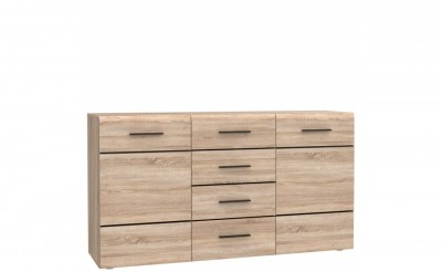 Comoda cu 4 sertare si 2 usi Combo, l150xA41xH82 cm