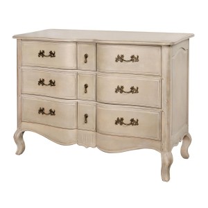 Comoda din lemn de mesteacan, Venezia VE815K, l120xA52xH85 cm