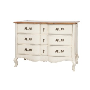 Comoda din lemn de mesteacan, Verona VE815, l120xA52xH85 cm