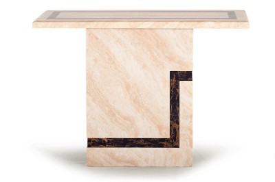 Consola din marmura Filippo Cream, L110xl40xH77 cm