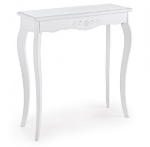 Consola din MDF, Daisy II Alb, l70xA25xH77 cm
