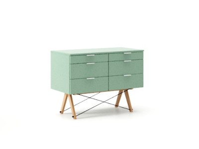 Comoda Double Mint, l100xA50xH75 cm