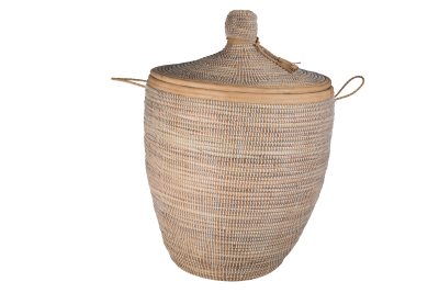 Cos impletit din trestie si manere Atmosphere, Ø 30 cm