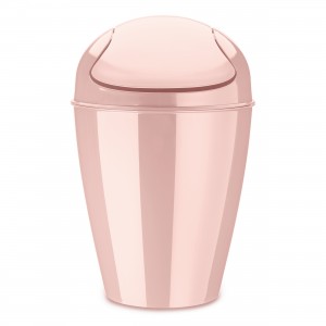 Cos multifunctional din termoplastic, Del M Roz, 12L, Ø29xH44,5 cm