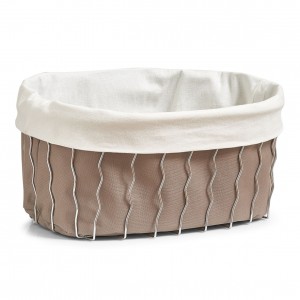 Cos pentru paine Wave L, Metal, l32xA22,1xH14 cm