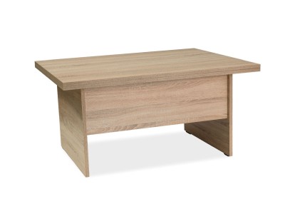 Masa extensibila din pal Cosima A Sonoma Oak, L100-200xl80xh50-76 cm