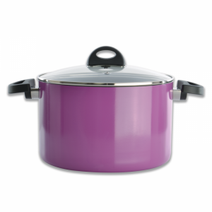 Oala cu capac, Purple, 6,6 L, Eclipse Line