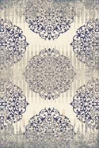 Covor din lana Aneto Bleumarin, Wilton