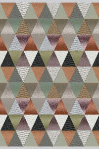 Covor din lana si poliamida Belu Multicolor, Axminster