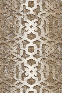 Covor din lana si poliamida Ratio Grej, Axminster