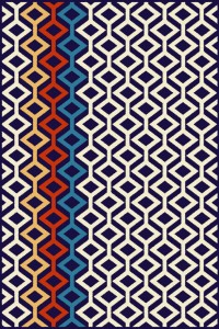 Covor din PP Alester Bleumarin, Wilton