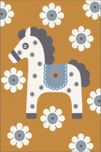 Covor din PP Cavallo Auriu, Wilton