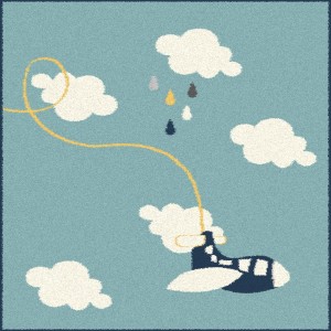 Covor din PP Clipper Turcoaz, Wilton