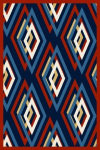 Covor din PP Estrela Bleumarin, Wilton