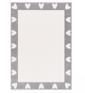 Covor din PP Heart Grey, Wilton