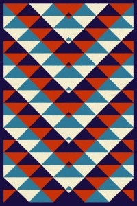 Covor din PP Kova Bleumarin, Wilton