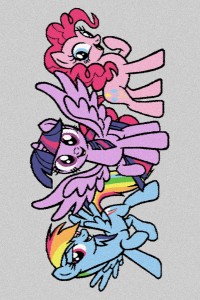 Covor din PP My Little Pony, Extra Gri, Wilton