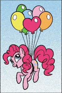 Covor din PP My Little Pony, Flying Albastru deschis, Wilton