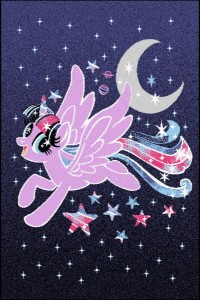 Covor din PP My Little Pony, Magic Negru, Wilton