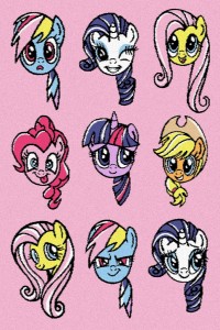 Covor din PP My Little Pony, Together Roz, Wilton