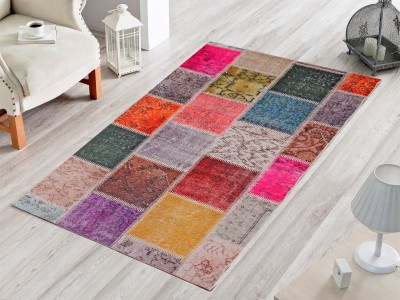 Covor Patch Buyuc Multicolor, 80 x 150 cm