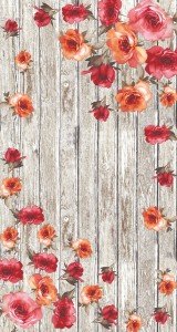 Covor Roses 5017 Multicolor, 80 x 170 cm