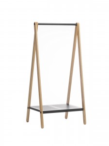 Cuier din lemn Siena Natur, l79xA60xH160 cm