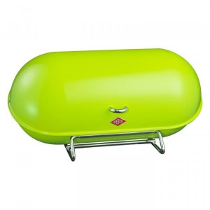 Cutie pentru paine, din metal, Breadboy Lime, l44,3xA23xH21 cm