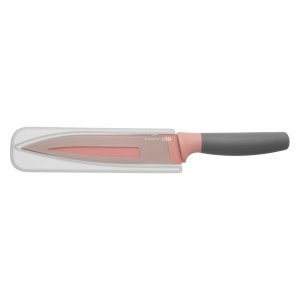 Cutit pentru feliat carne Leo Line Roz, 19 cm