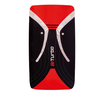 Cuvertura pat copii Bicase Grafit / Red, 126 x 210 cm