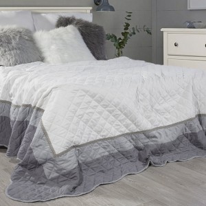 Cuvertura reversibila Becky Grey