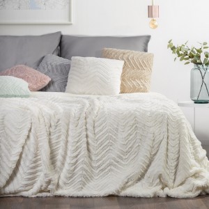 Cuvertura reversibila Giana Cream