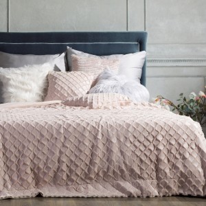 Cuvertura reversibila Milim Light Pink