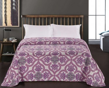 Cuvertura reversibila Vivian Purple / Pink