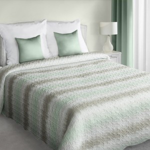 Cuvertura Roxy Grey / Mint, 220 x 240 cm