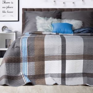 Cuvertura Taylor Multicolour / Grey, 220 x 240 cm