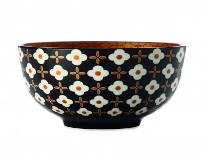 Set 4 boluri salata Marigold, White Flower, 18 cm