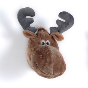 Decoratiune de perete pentru copii Trofeu Elk Multicolor