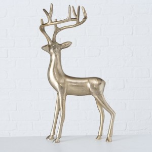 Decoratiune din aluminiu Thielo Auriu, L27xl17xH51,5 cm