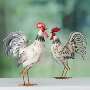 Decoratiune metalica Alibaba Multicolor, Modele Asortate, l46xA16xH58 cm