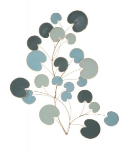 Decoratiune metalica de perete Apple B Multicolor, l75xA2,5xH85 cm