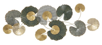 Decoratiune metalica de perete, Greny Multicolor, l129xA6,5xH55,5 cm