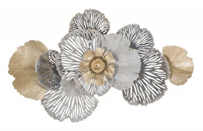 Decoratiune metalica de perete, Poxy B Multicolor, l97,8xA7xH59 cm