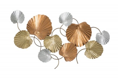 Decoratiune metalica de perete Tody Medium B Multicolor, l101,5xA4xH59 cm