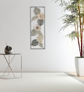 Decoratiune metalica de perete Too B Multicolor, l30,5xA3,7xH88,5 cm