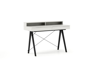 Masa de birou Basic Black White, L100xl50xh85 cm