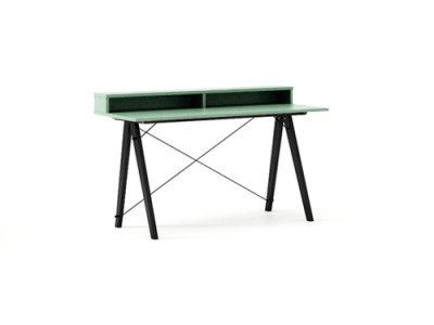 Masa de birou Desk Slim Black Mint II, L120xl50xh85 cm