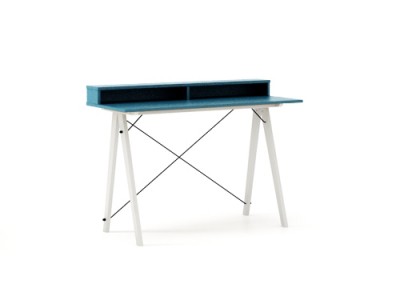 Masa de birou Desk Slim White Oceanic II, L120xl50xh85 cm