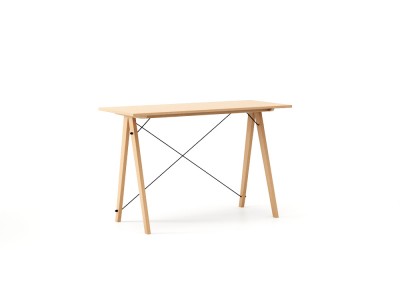 Masa de birou Desk Slim Beech, L120xl50xh75 cm