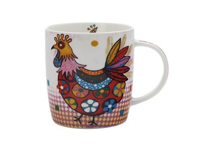 Cana Peggie, Portelan, Smile Style, 370 ml